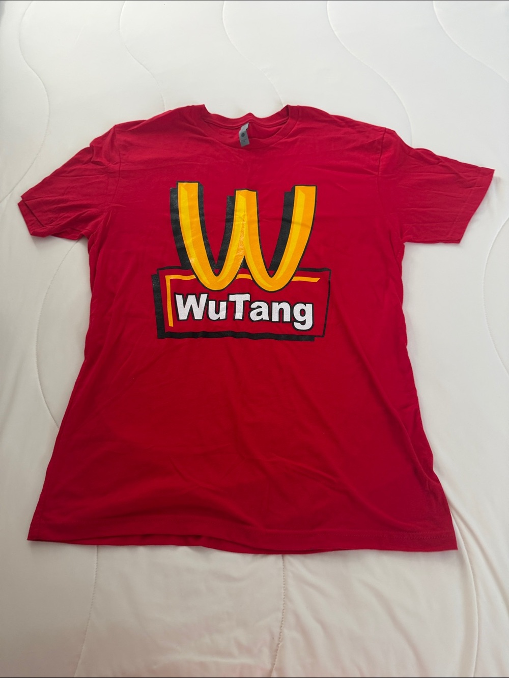 Men’s Wu-Tang Mens Red Graphic Tee